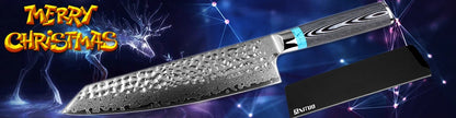 Damascus Pattern Steel Knife Set