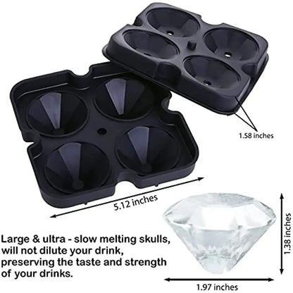 Diamond Ice Cube Mold