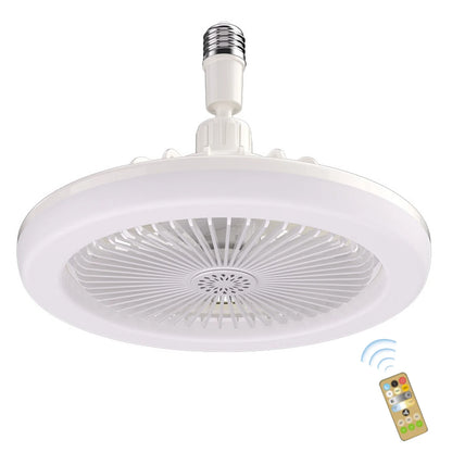 360 Rotating Smart Ceiling Fan Multicolor Led Light