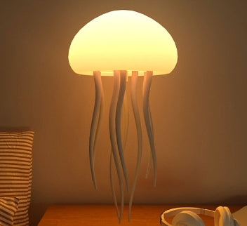 Swimming voice-activated jellyfish light